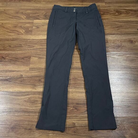 Nike Dri Fit Tour Performance Golf Pants Black Stretch Women's Size 4 - Picture 1 of 8